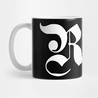 Rees written with gothic font Mug